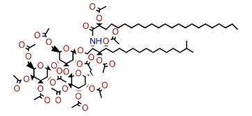 Sulcaceramide peracetate